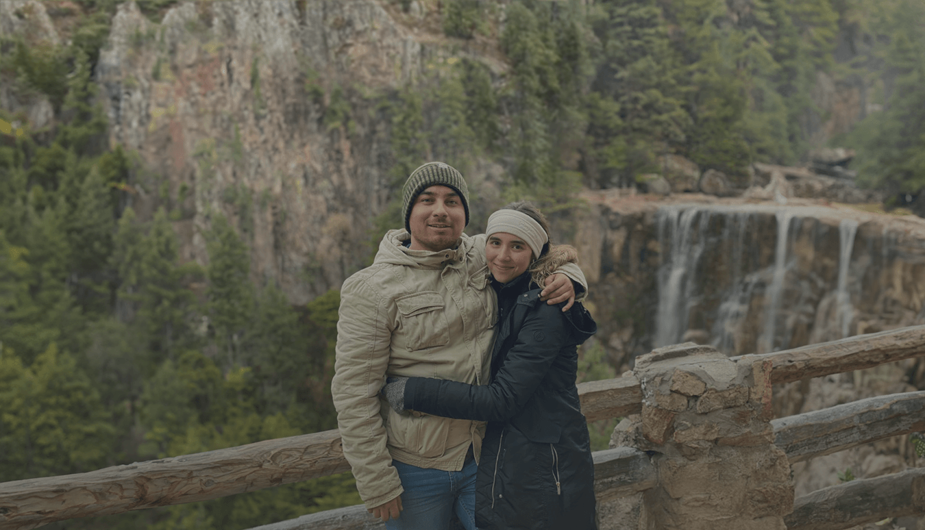 Foto de Andrea y Gerardo
